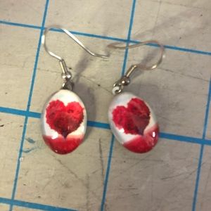 Heart Photo Earrings